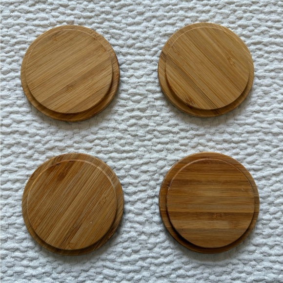 Set of IKEA Bamboo Coasters (4) - Picture 2 of 2